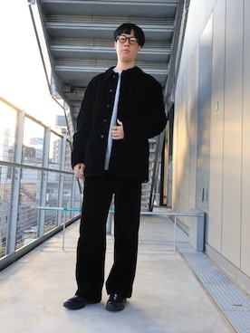 「アイテム（アクセサリー）」を使った、しさん（メンズ・180cm・30代）の秋コーディネート