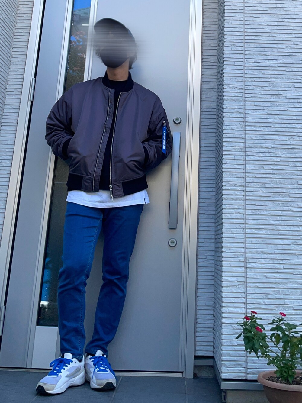LANVIN en Bleu(ランバンオンブルー)の「MA-1 ナイロンブルゾン【WEB