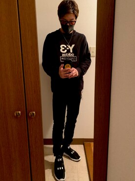 「YANUK（ヤヌーク）のアイテム（チノパンツ）」を使った、ryutaroさん（メンズ・175cm）の秋コーディネート