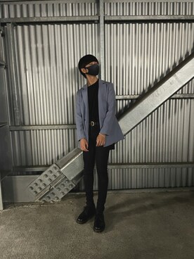 ベルト ゴールド系 を使った 高校生 のメンズ人気ファッションコーディネート Wear