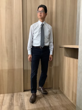 TOKYOSHIRTSららぽーと安城店さん(メンズ・172cm)の秋コーディネート