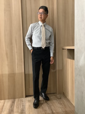 TOKYOSHIRTSららぽーと安城店さん(メンズ・172cm)の秋コーディネート