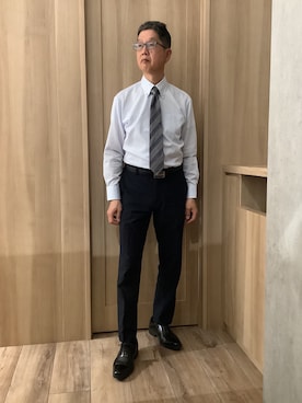 TOKYOSHIRTSららぽーと安城店さん（メンズ・172cm）の秋コーディネート