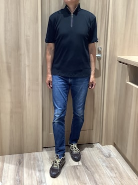 「アイテム（トップス）」を使った、TOKYOSHIRTSららぽーと安城店さん（メンズ・172cm）の夏コーディネート
