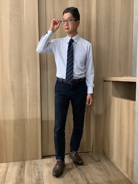 TOKYOSHIRTSららぽーと安城店さん(メンズ・172cm)の秋コーディネート
