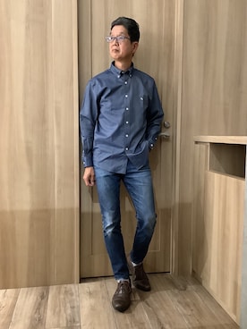 TOKYOSHIRTSららぽーと安城店さん(メンズ・172cm)の秋コーディネート