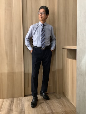 TOKYOSHIRTSららぽーと安城店さん(メンズ・172cm)の秋コーディネート
