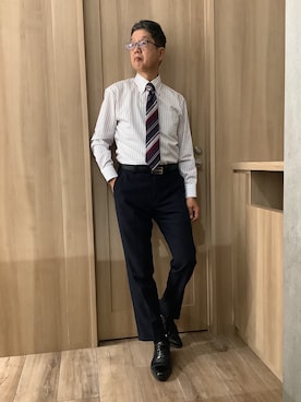 TOKYOSHIRTSららぽーと安城店さん(メンズ・172cm)の秋コーディネート