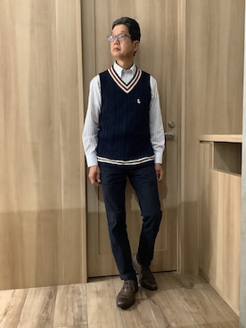 TOKYOSHIRTSららぽーと安城店さん(メンズ・172cm)の秋コーディネート