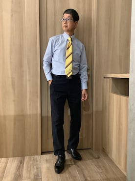 TOKYOSHIRTSららぽーと安城店さん（メンズ・172cm）の秋コーディネート