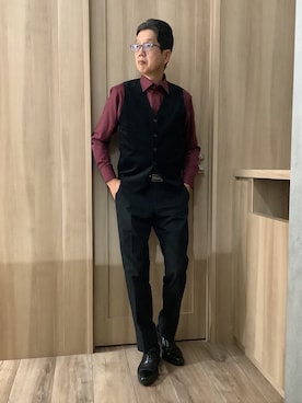 TOKYOSHIRTSららぽーと安城店さん(メンズ・172cm)の秋コーディネート