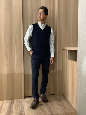 TOKYOSHIRTSららぽーと安城店さん（メンズ・172cm）の秋コーディネート