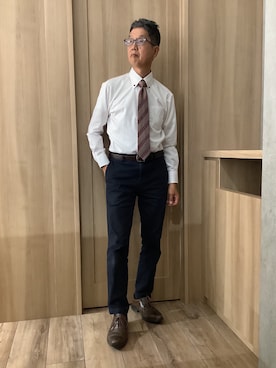 TOKYOSHIRTSららぽーと安城店さん(メンズ・172cm)の秋コーディネート