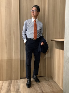 TOKYOSHIRTSららぽーと安城店さん(メンズ・172cm)の秋コーディネート