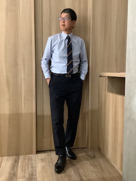 TOKYOSHIRTSららぽーと安城店さん（メンズ・172cm）の秋コーディネート