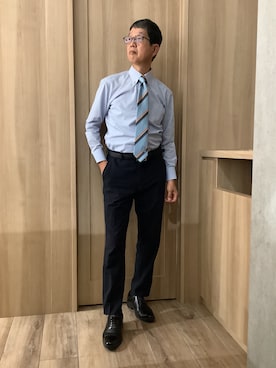 TOKYOSHIRTSららぽーと安城店さん（メンズ・172cm）の秋コーディネート