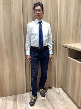 「アイテム（ネクタイ）」を使った、TOKYOSHIRTSららぽーと安城店さん（メンズ・172cm）の夏コーディネート