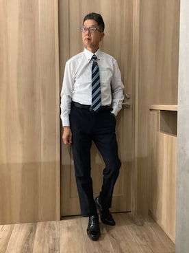 TOKYOSHIRTSららぽーと安城店さん（メンズ・172cm）の秋コーディネート