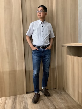TOKYOSHIRTSららぽーと安城店さん（メンズ・172cm）の夏コーディネート