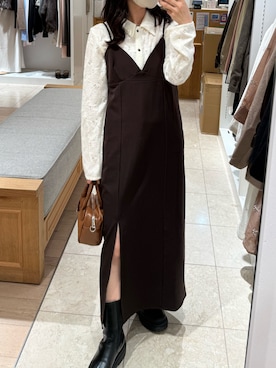 「mystic（ミスティック）のアイテム」を使った、つゆちゃんさん（レディース・156cm）の秋コーディネート