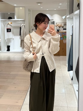 つゆちゃんさん（レディース・156cm）の冬コーディネート