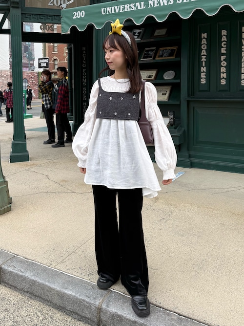 ウールライク ビジュービスチェ（シャツ/ブラウス）｜mystic