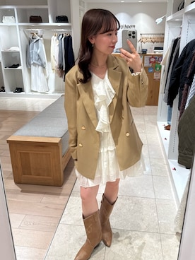 つゆちゃんさん（レディース・156cm）の冬コーディネート