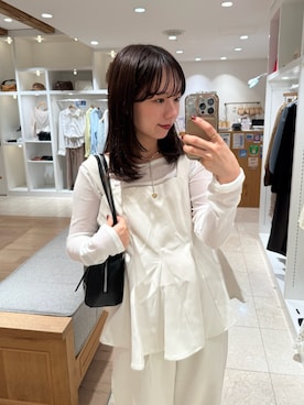 「mystic（ミスティック）のアイテム（パンプス）」を使った、つゆちゃんさん（レディース・156cm）の秋コーディネート