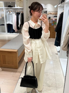 「mystic（ミスティック）のアイテム」を使った、つゆちゃんさん（レディース・156cm）の春コーディネート