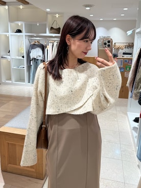 つゆちゃんさん（骨格ウェーブ・レディース・156cm）の冬コーディネート