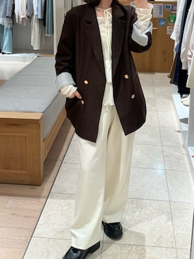 つゆちゃんさん（レディース・156cm）の冬コーディネート