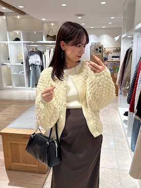 つゆちゃんさん（骨格ウェーブ・レディース・156cm）の冬コーディネート