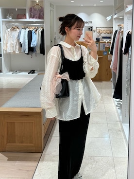 つゆちゃんさん（レディース・156cm）の春コーディネート