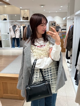 つゆちゃんさん（レディース・156cm）の冬コーディネート