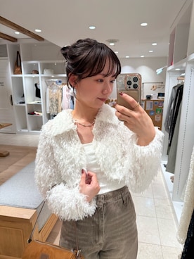 「mystic（ミスティック）のアイテム（ハンドバッグ）」を使った、つゆちゃんさん（レディース・156cm）の秋コーディネート