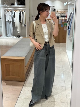 つゆちゃんさん(レディース・156cm)の春コーディネート