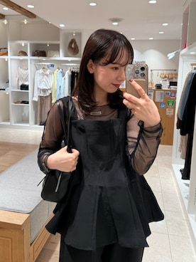 「mystic（ミスティック）のアイテム（パンプス）」を使った、つゆちゃんさん（レディース・156cm）の秋コーディネート