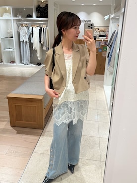 つゆちゃんさん(レディース・156cm)の春コーディネート