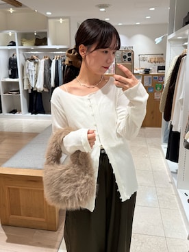 「mystic（ミスティック）のアイテム（キャミソール）」を使った、つゆちゃんさん（レディース・156cm）の秋コーディネート