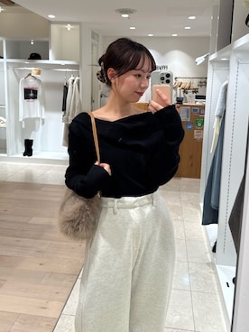 つゆちゃんさん（レディース・156cm）の冬コーディネート