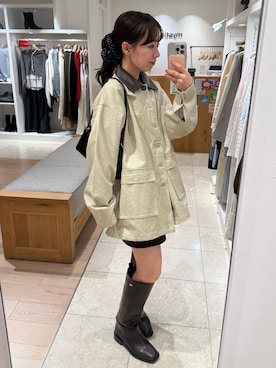 つゆちゃんさん（レディース・156cm）の冬コーディネート