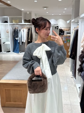 つゆちゃんさん（レディース・156cm）の冬コーディネート