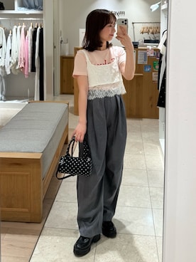つゆちゃんさん(レディース・156cm)の春コーディネート