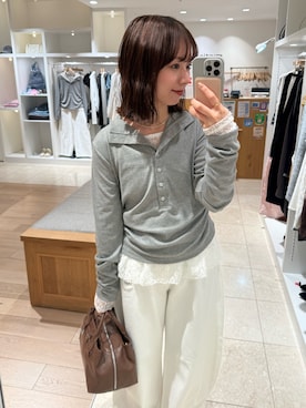 つゆちゃんさん（レディース・156cm）の冬コーディネート