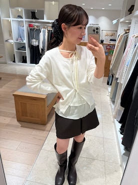 つゆちゃんさん（レディース・156cm）の冬コーディネート