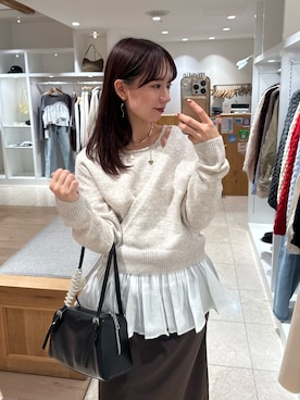 つゆちゃんさん（骨格ウェーブ・レディース・156cm）の冬コーディネート