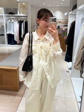 「mystic（ミスティック）のアイテム」を使った、つゆちゃんさん（レディース・156cm）の春コーディネート