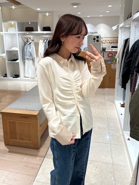 つゆちゃんさん（レディース・156cm）の冬コーディネート