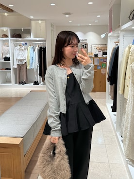 「mystic（ミスティック）のアイテム（パンプス）」を使った、つゆちゃんさん（レディース・156cm）の秋コーディネート