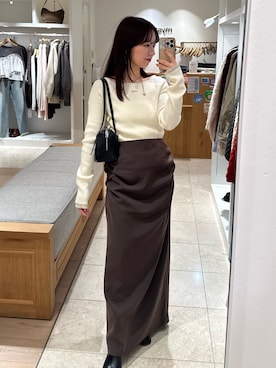 つゆちゃんさん（骨格ウェーブ・レディース・156cm）の冬コーディネート